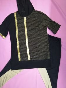 Kids Costumes to Hire - Hip Hop Dancer - Black & Gold - GIRL